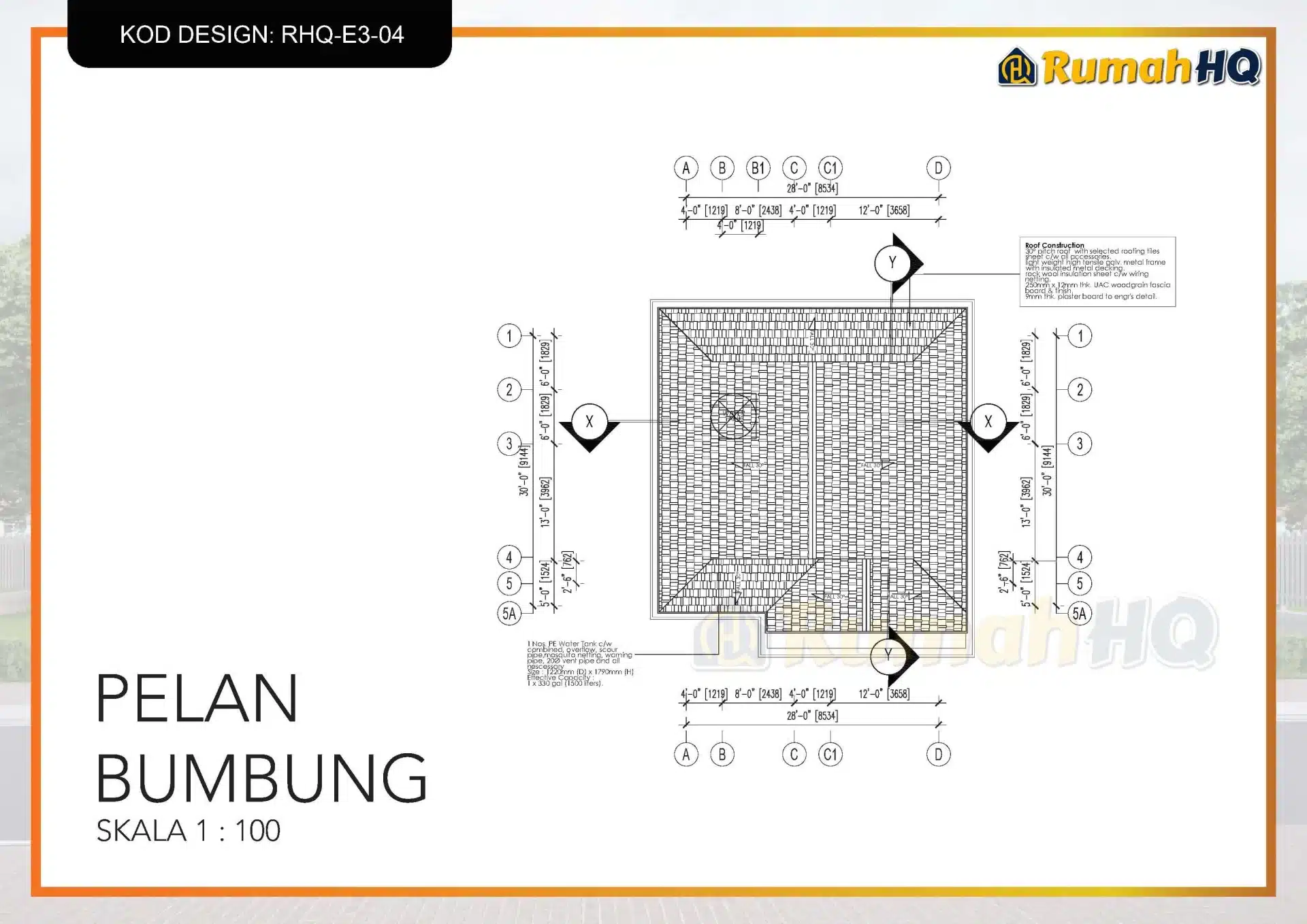 Rekabentuk Design Rumah RHQ E3 04 7